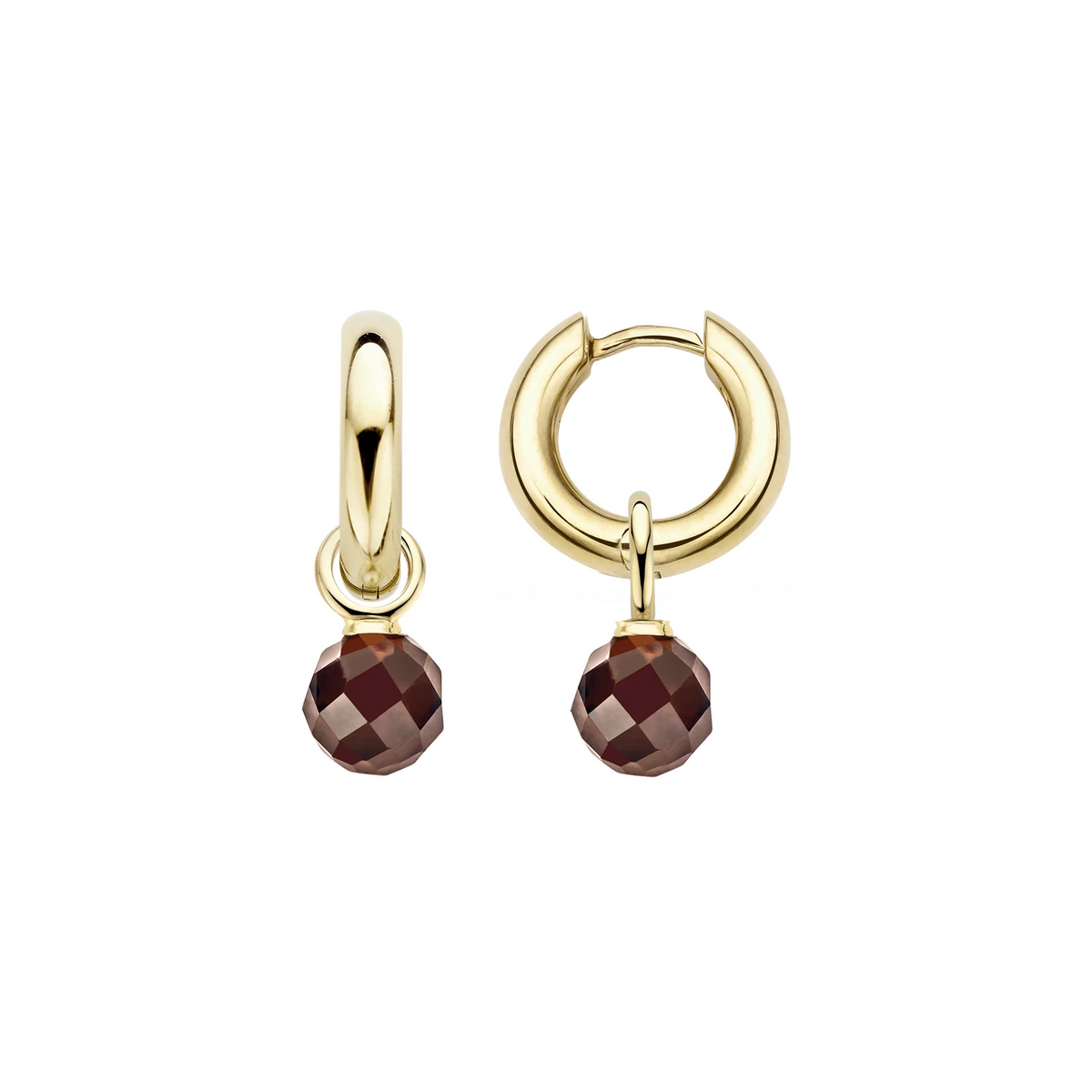 Blush Oorbelbedels 9046YZK -  Geel Goud (14k) met Zirkonia