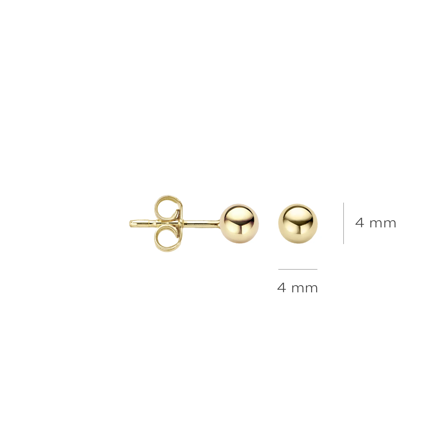 Blush Oorbellen 7121YGO -  Geel Goud (14k)