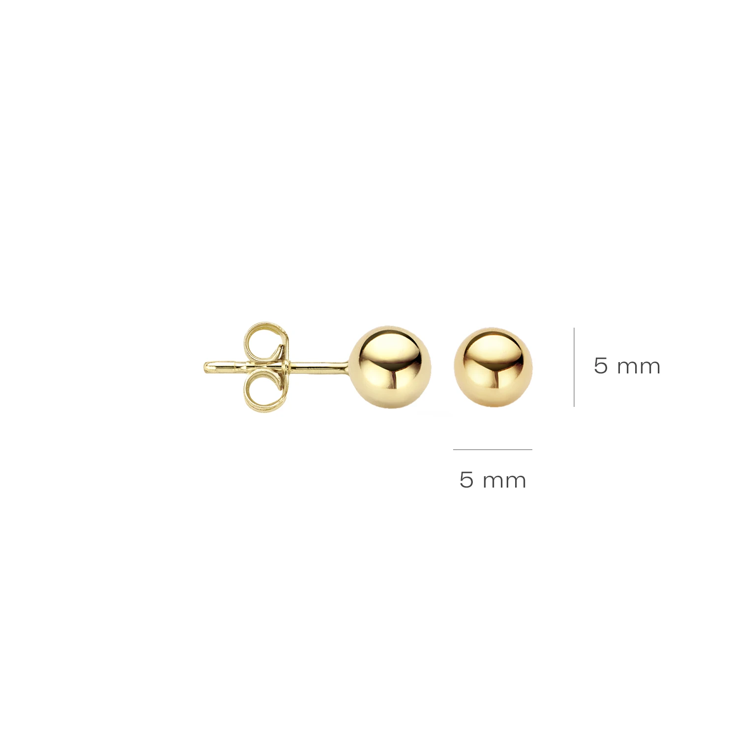 Blush Oorbellen 7122YGO -  Geel Goud (14k)