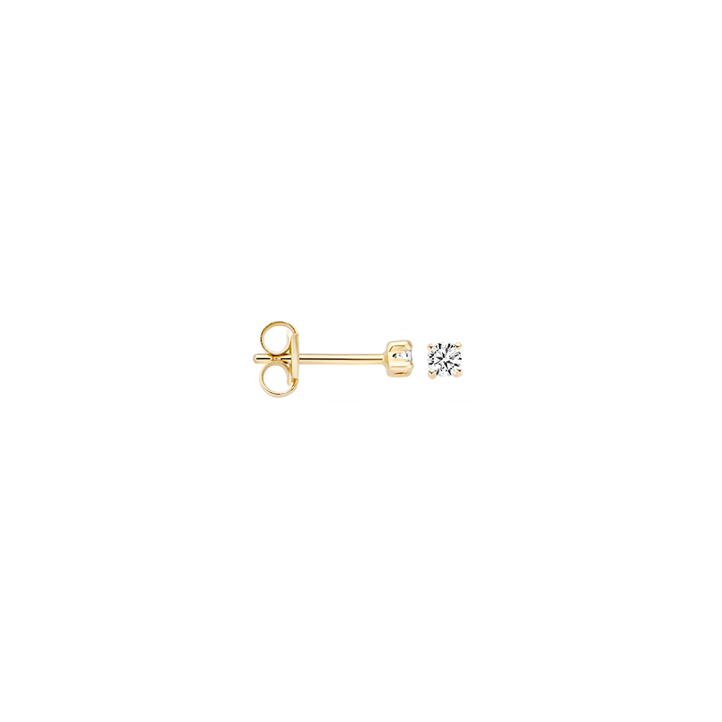 Blush Oorbellen 7138YZI -  Geel Goud (14k) met Zirkonia