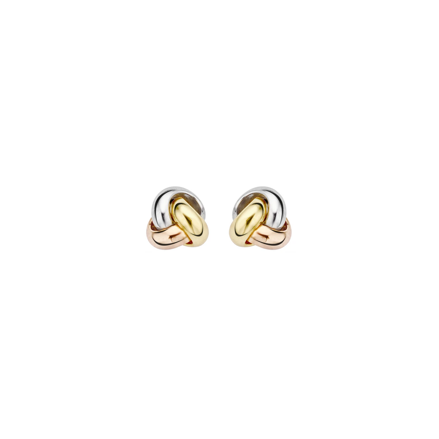 Blush Oorbellen 7157WYR -  Wit, Rosé en Geel Goud (14k)