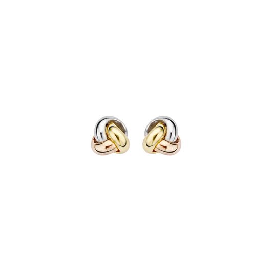 Blush Oorbellen 7157WYR -  Wit, Rosé en Geel Goud (14k)