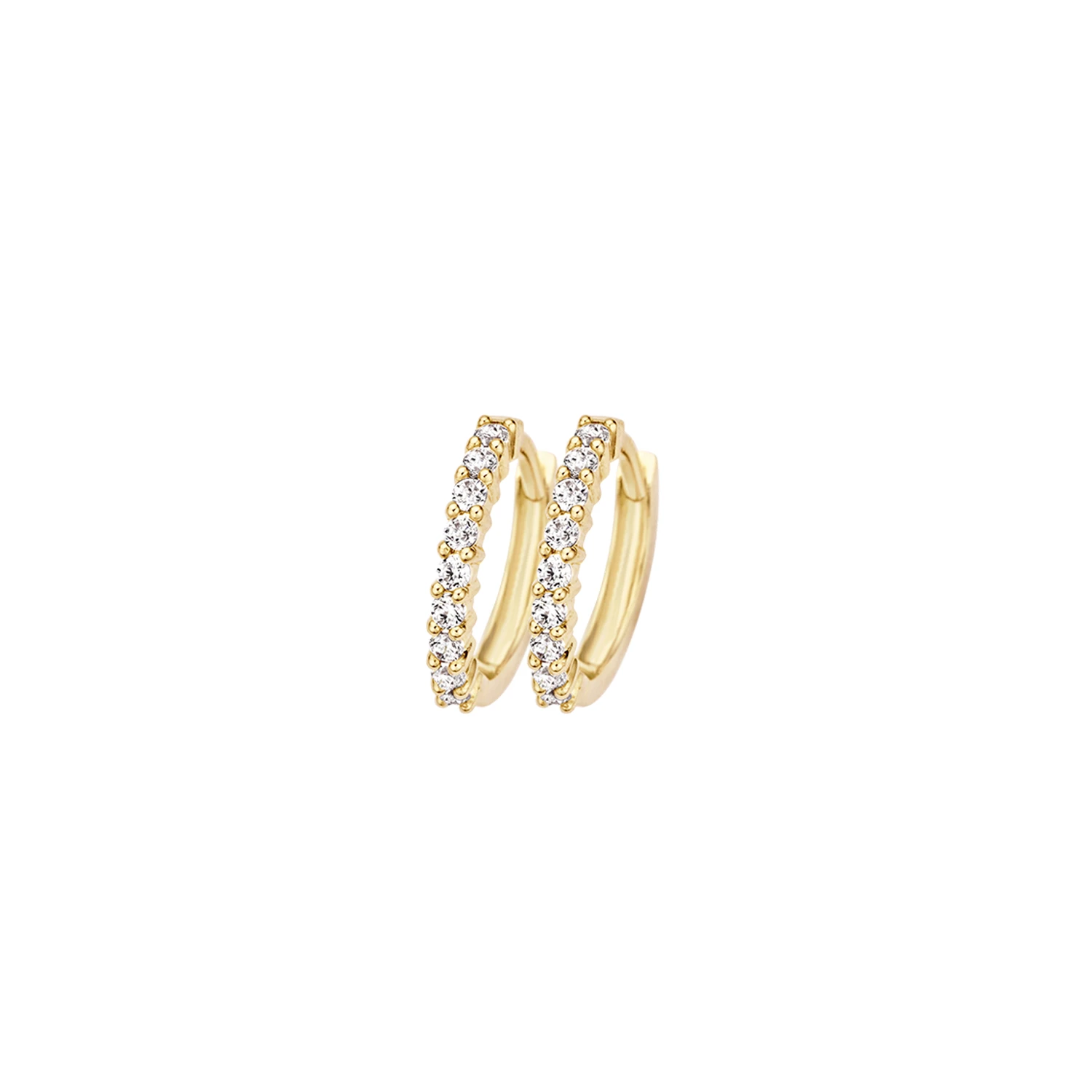 Blush Oorbellen 7166YZI - Geel Goud (14k) met Zirkonia