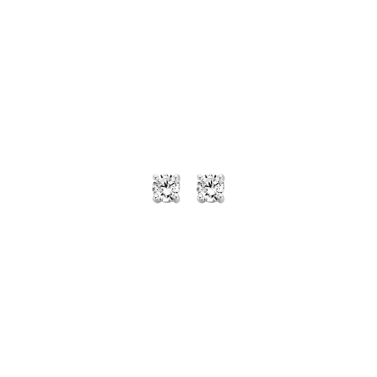 Blush Oorbellen 7212WZI - Wit Goud (14k)