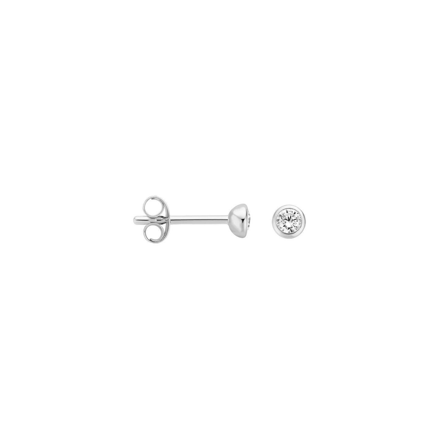 Blush Oorbellen 7241WZI - Wit Goud (14k)