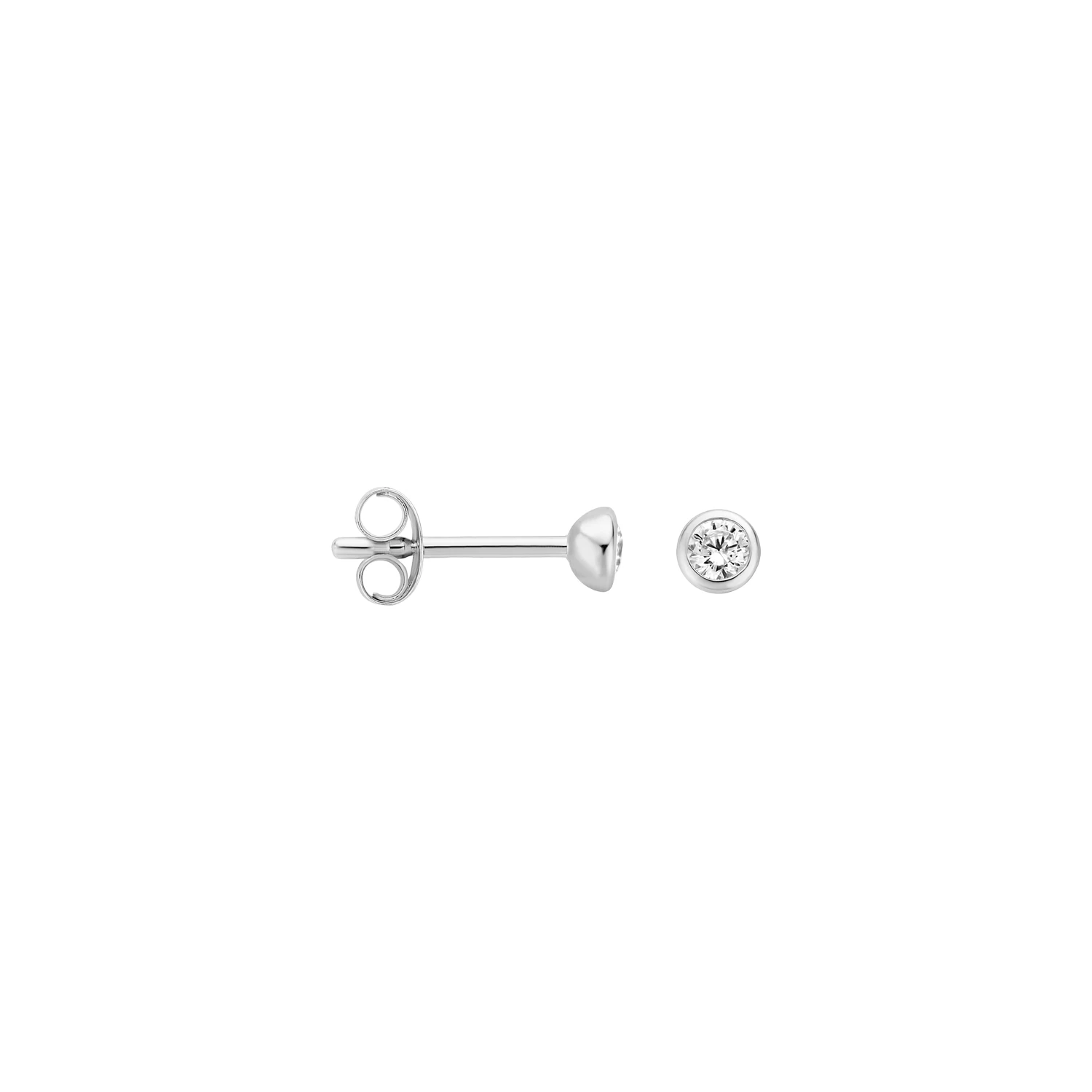 Blush Oorbellen 7241WZI - Wit Goud (14k)