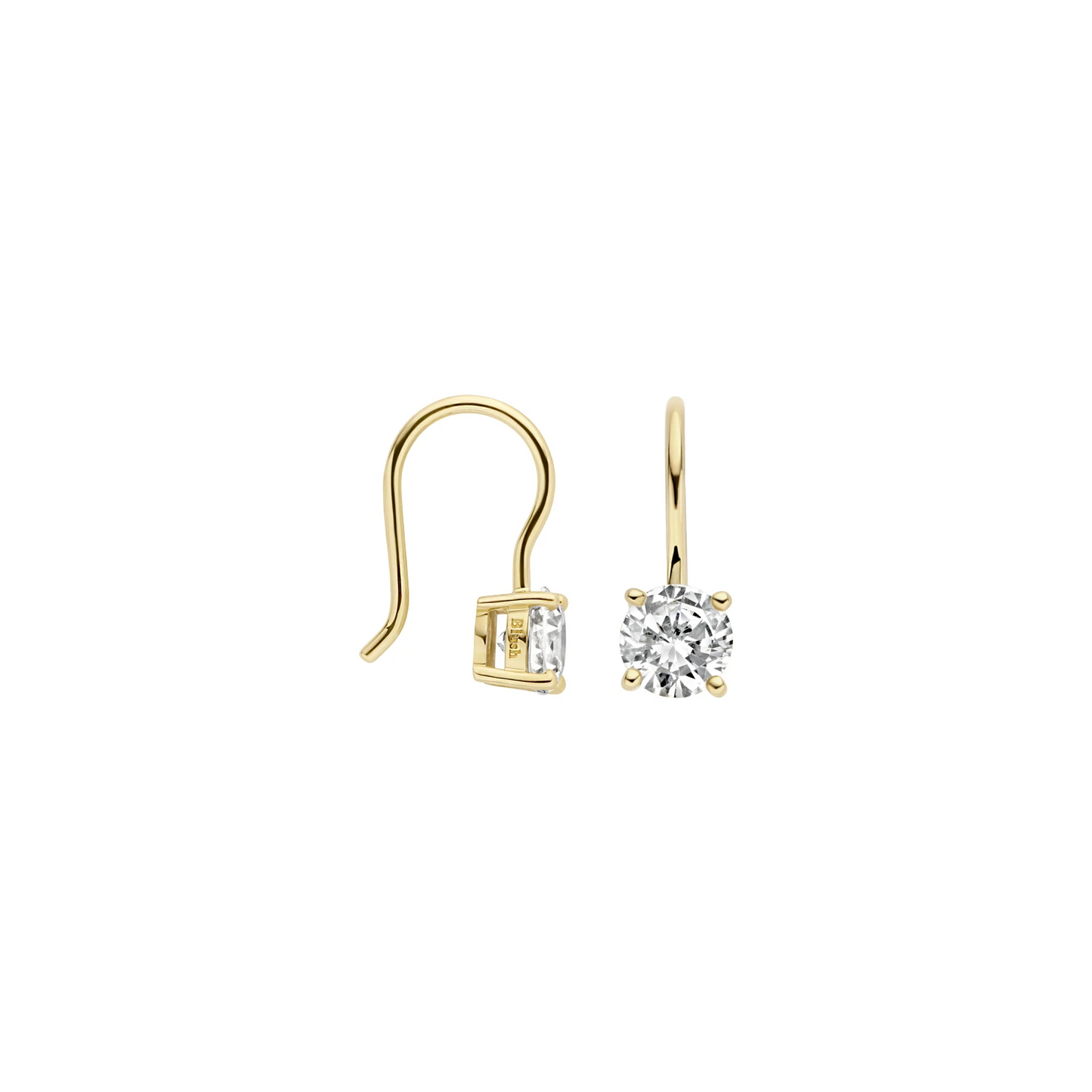 Blush Oorbellen 7296YZI -  Geel Goud (14k) met Zirkonia