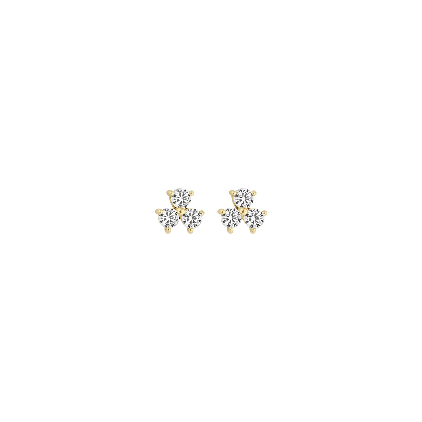 Blush Oorknoppen 7197YZI - Geel Goud (14k) met Zirkonia