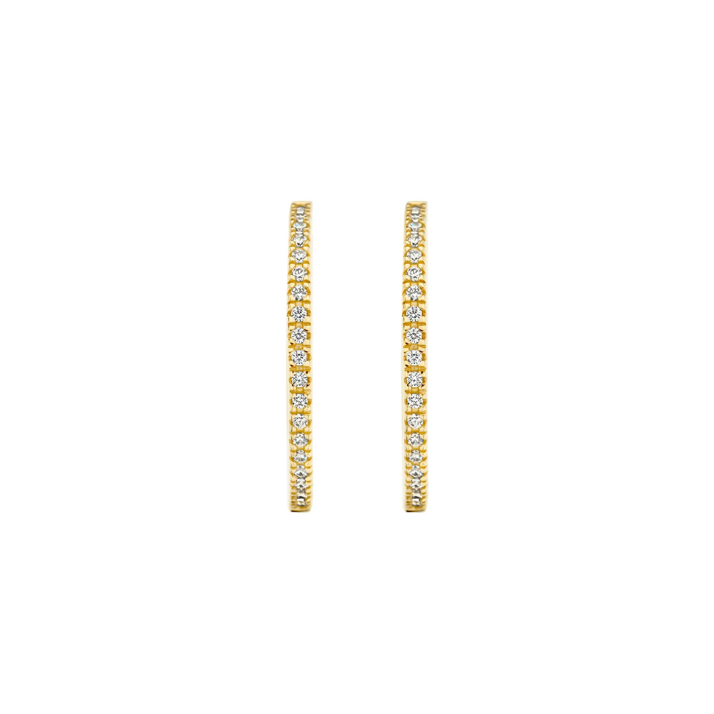 Blush Oorringen 7306YZI - Geel Goud (14k) met Zirkonia