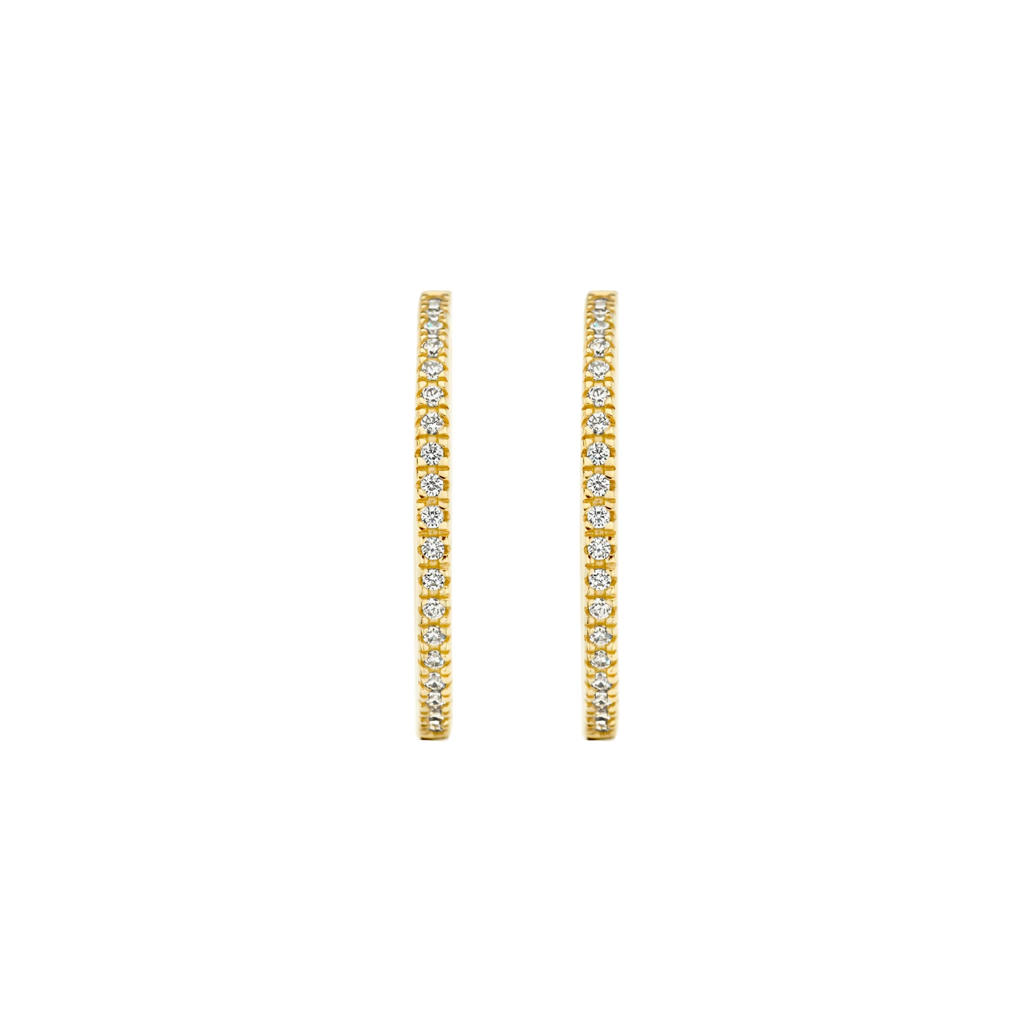 Blush Oorringen 7306YZI - Geel Goud (14k) met Zirkonia