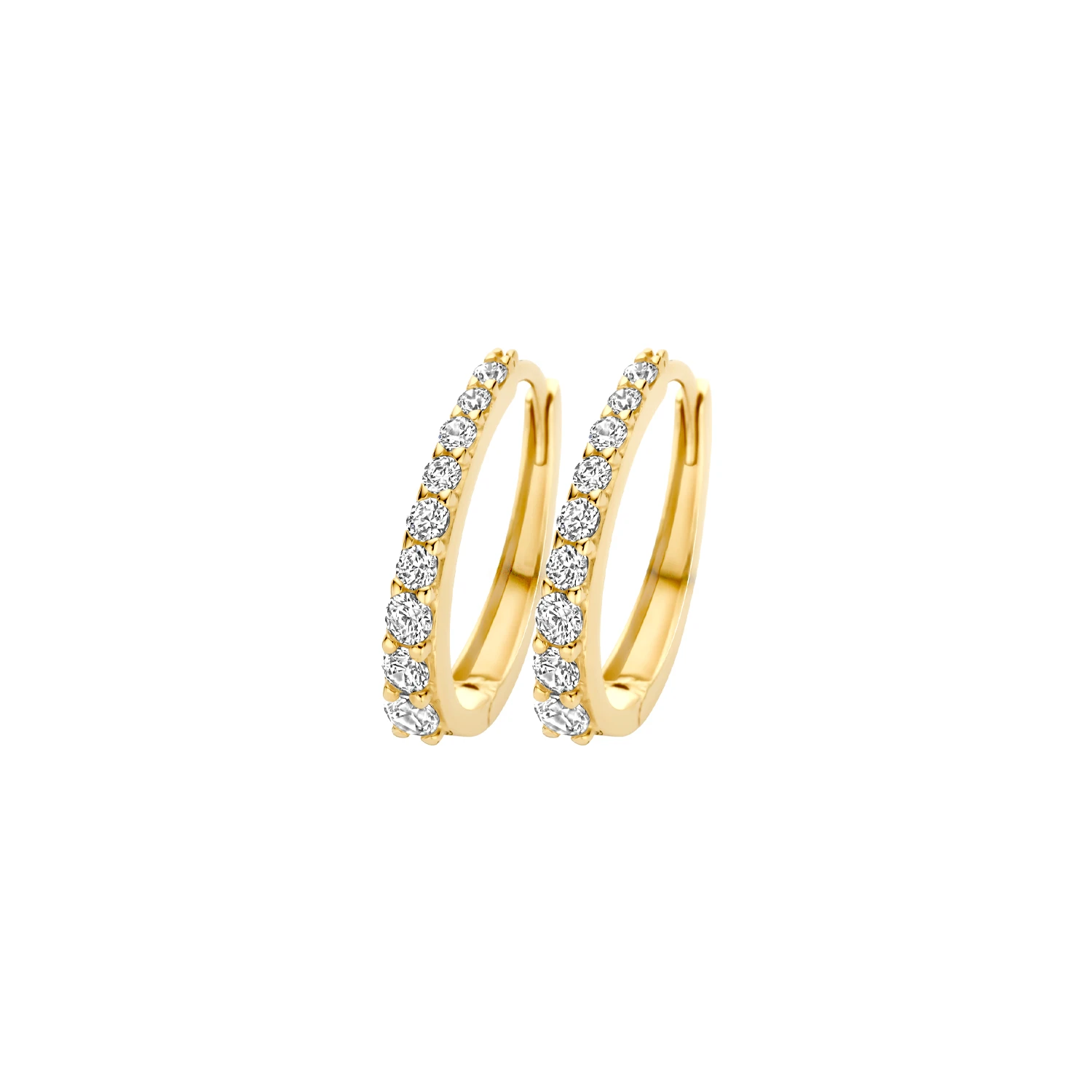 Blush Oorringen 7342YZI - Geelgoud (14k) met Zirkonia