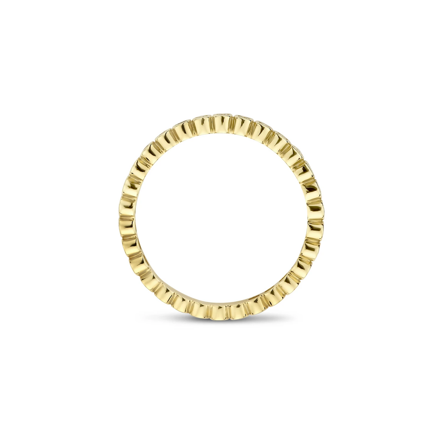 Blush Ring 1120YZI -  Geel Goud (14k) met Zirkonia