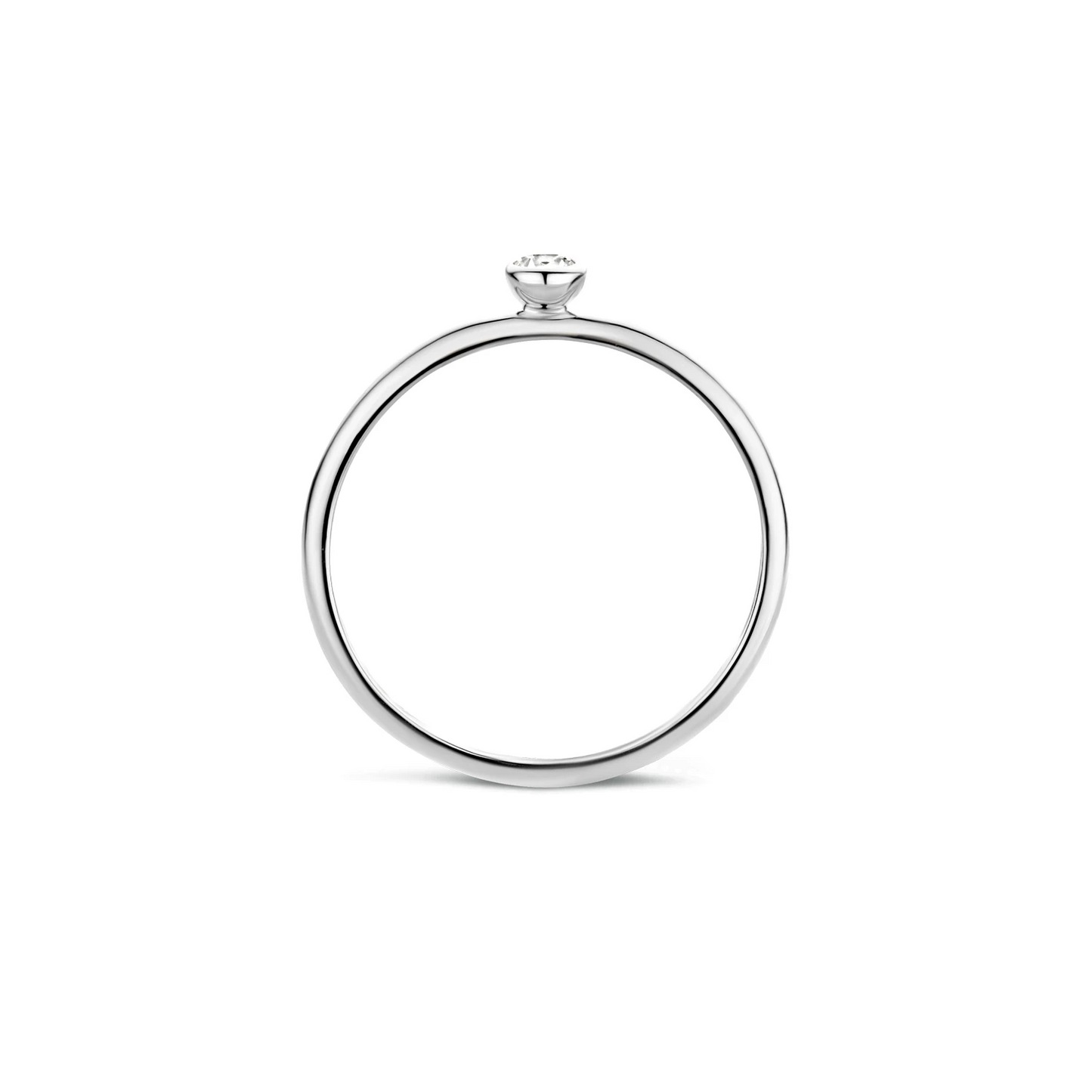 Blush Ring 1198WZI - Wit Goud (14k) met Zirkonia