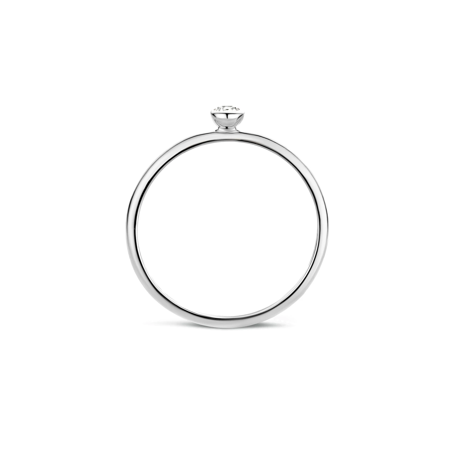 Blush Ring 1198WZI - Wit Goud (14k) met Zirkonia