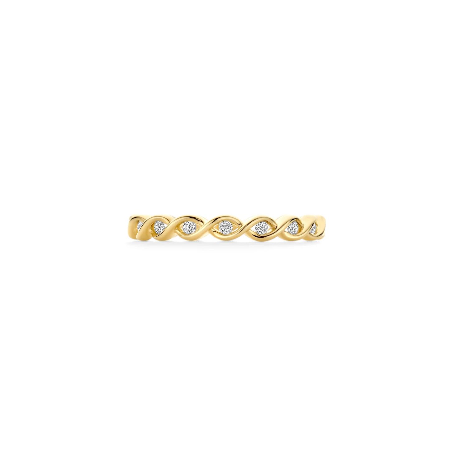Blush Ring 1259YZI - Geelgoud (14k) met Zirkonia