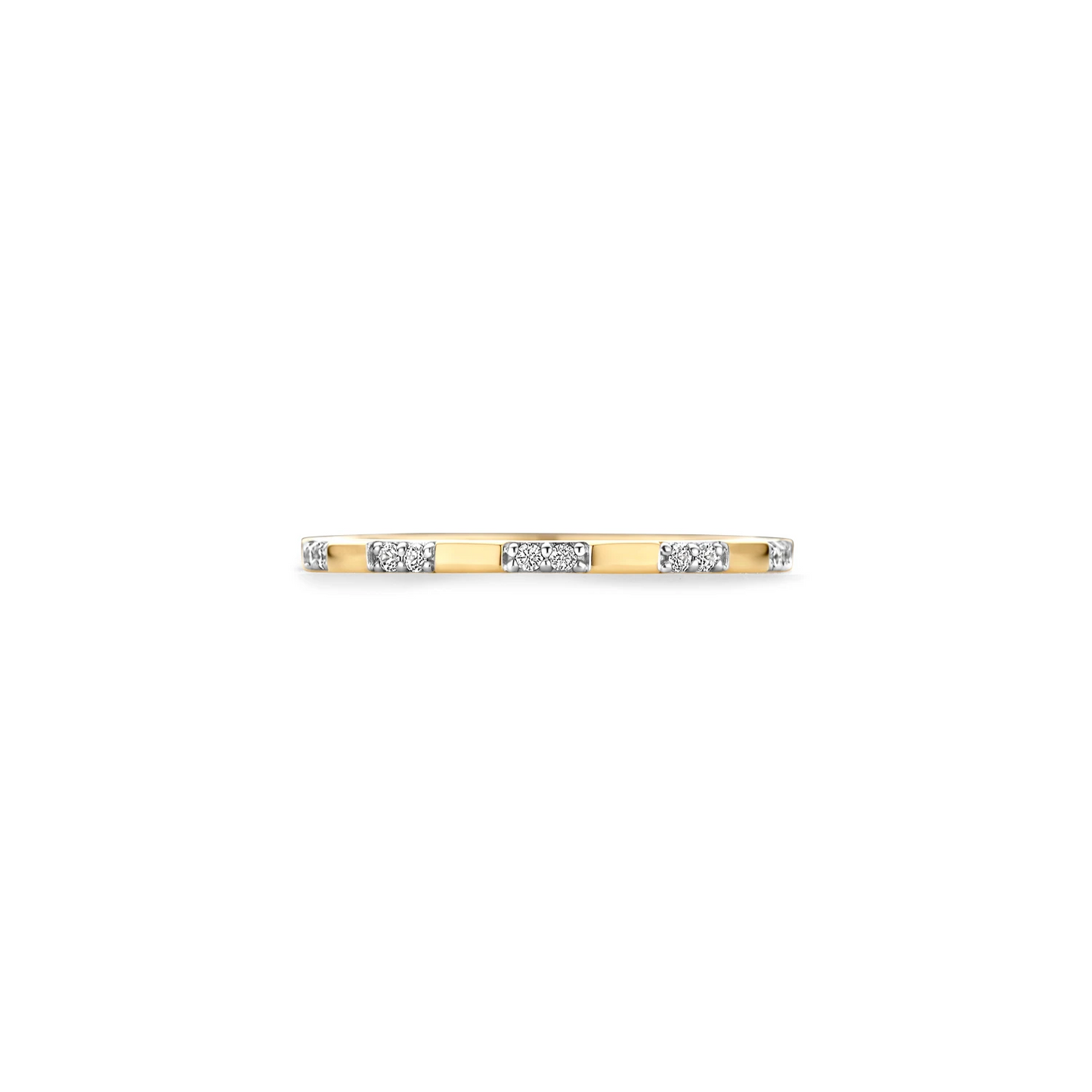 Blush Ring 1260YZI - Geelgoud (14k) met Zirkonia