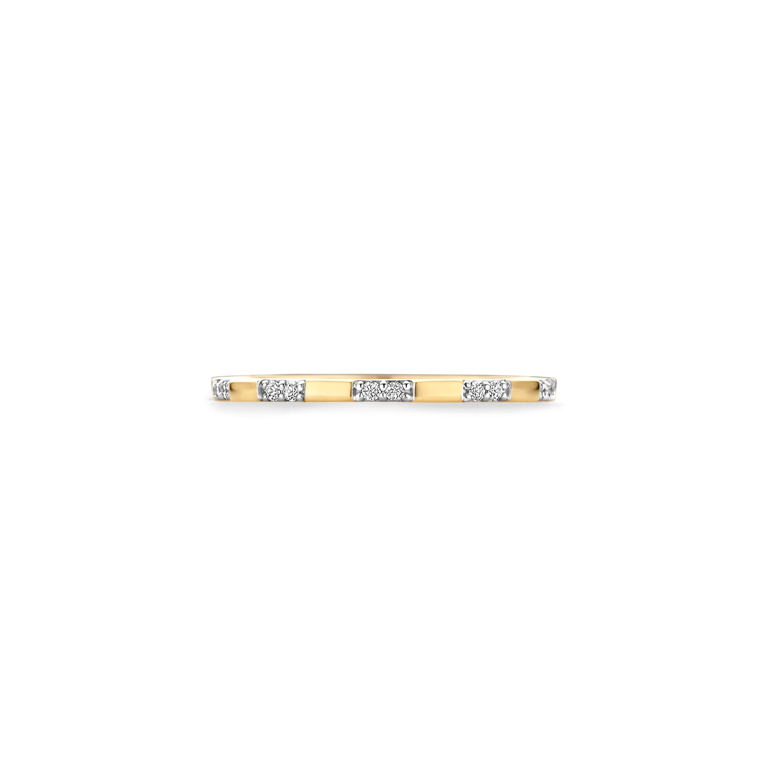 Blush Ring 1260YZI - Geelgoud (14k) met Zirkonia