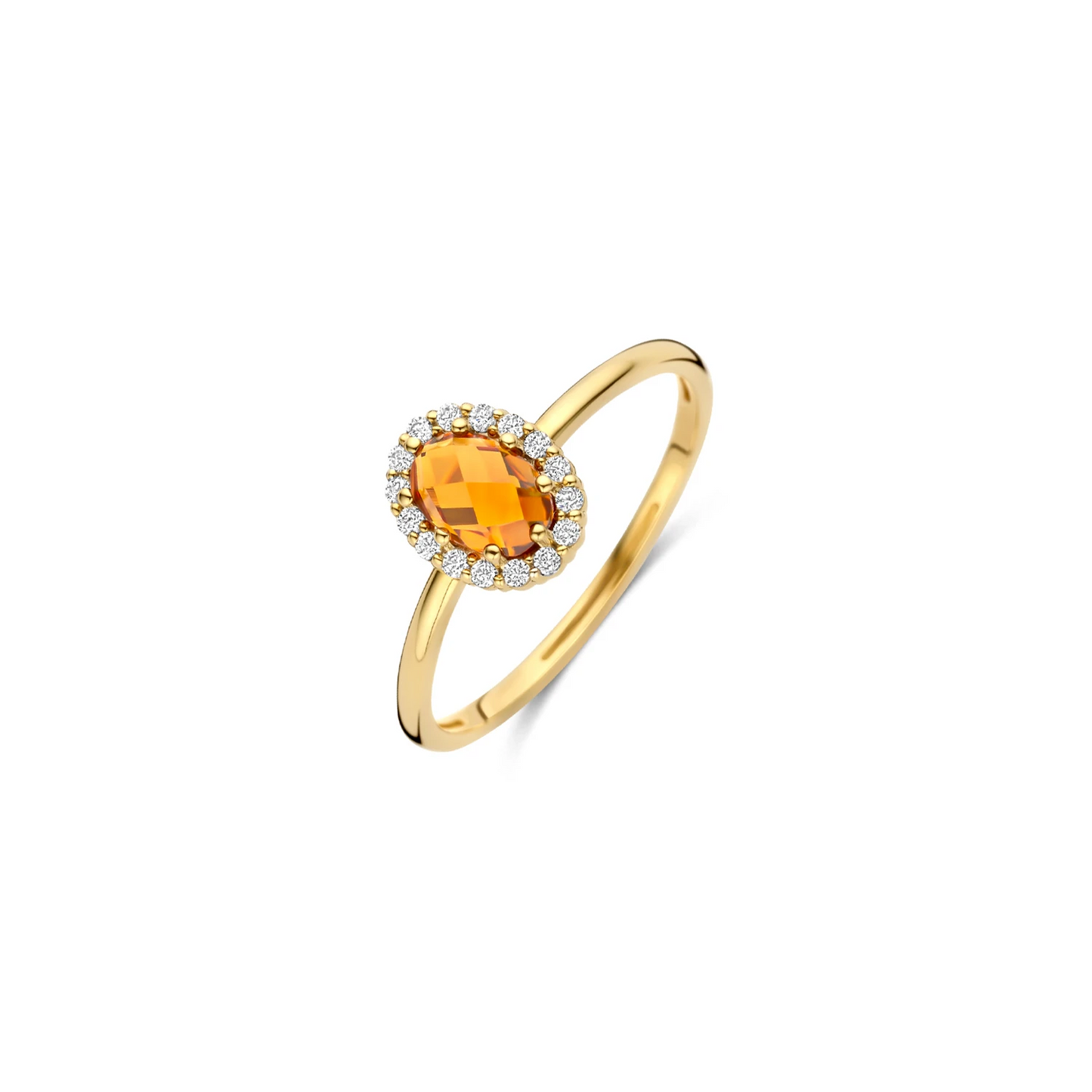 Blush Ring 1271YCI - Geelgoud (14k) met Madeira Citrien