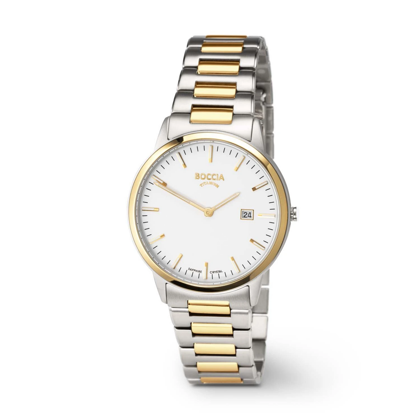 Boccia herenhorloge Titanium Bicolor