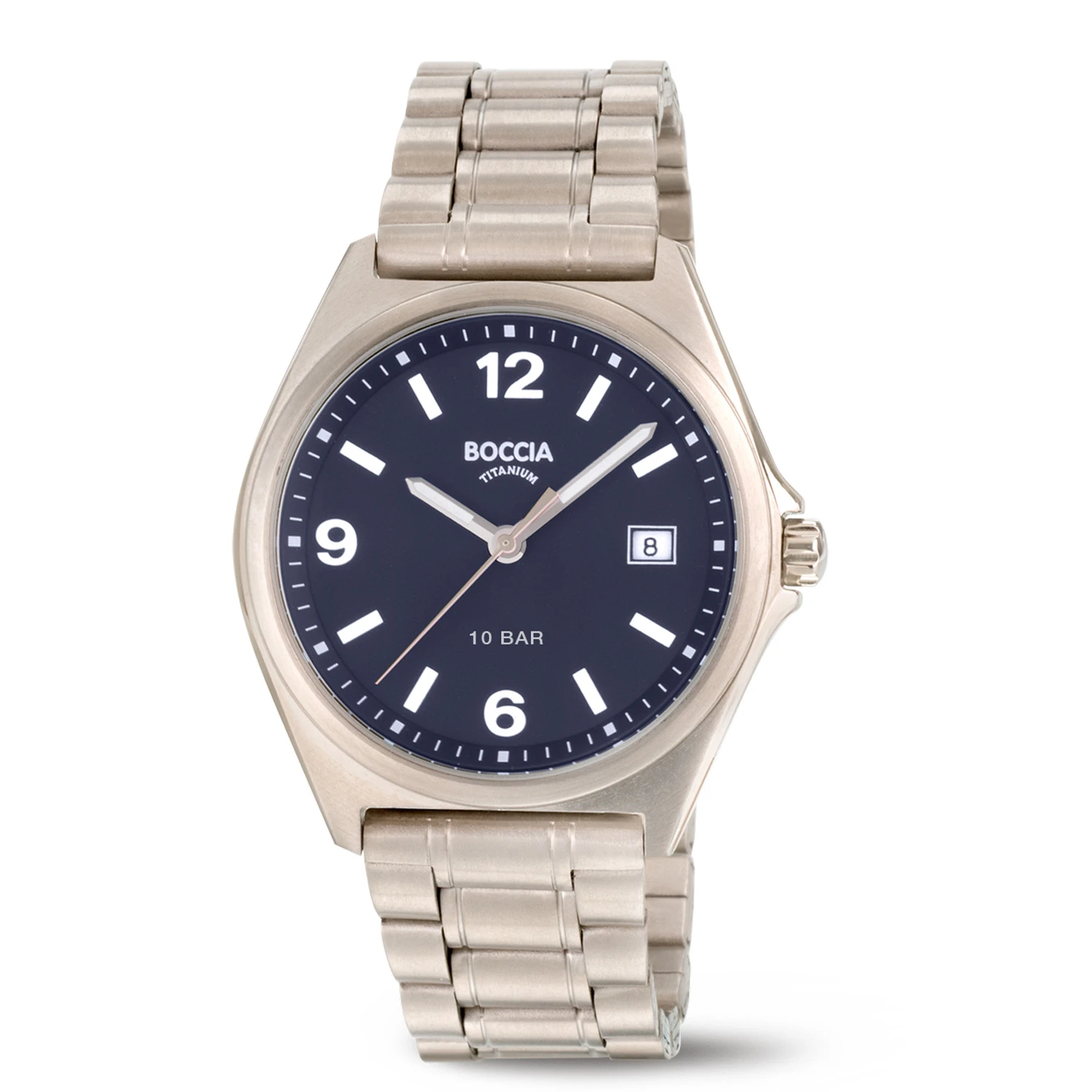 Boccia Herenhorloge Titanium bl. wzp.