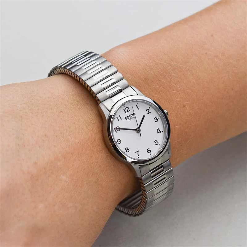 Boccia Titanium 3318-01 Dames Horloge 26mm