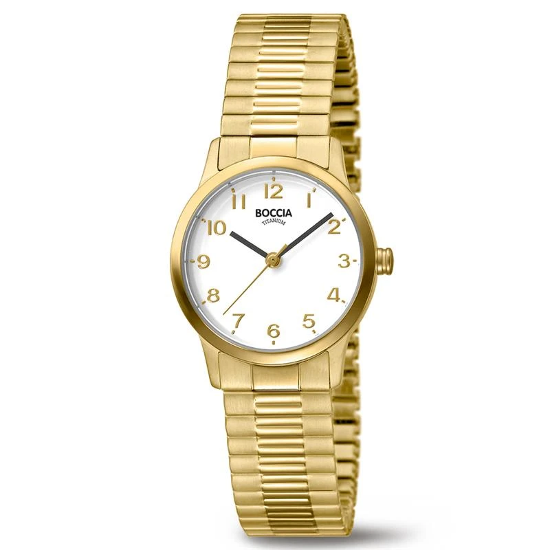 Boccia Titanium 3318-02 Dames Horloge 26mm