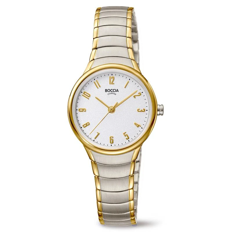 Boccia Titanium 3319-02 Dames Horloge 28mm