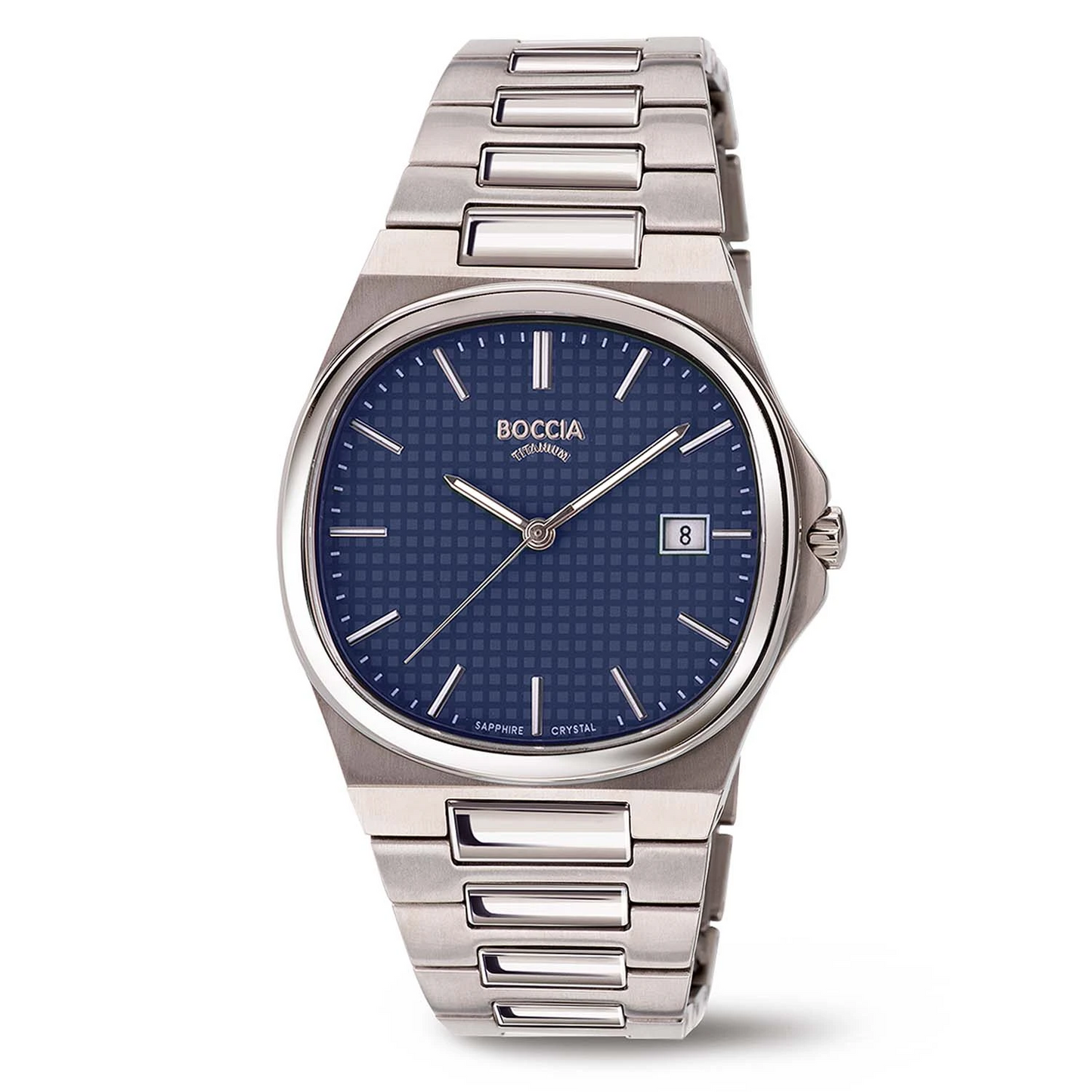 Boccia Titanium 3657-02 Heren Horloge 37 mm
