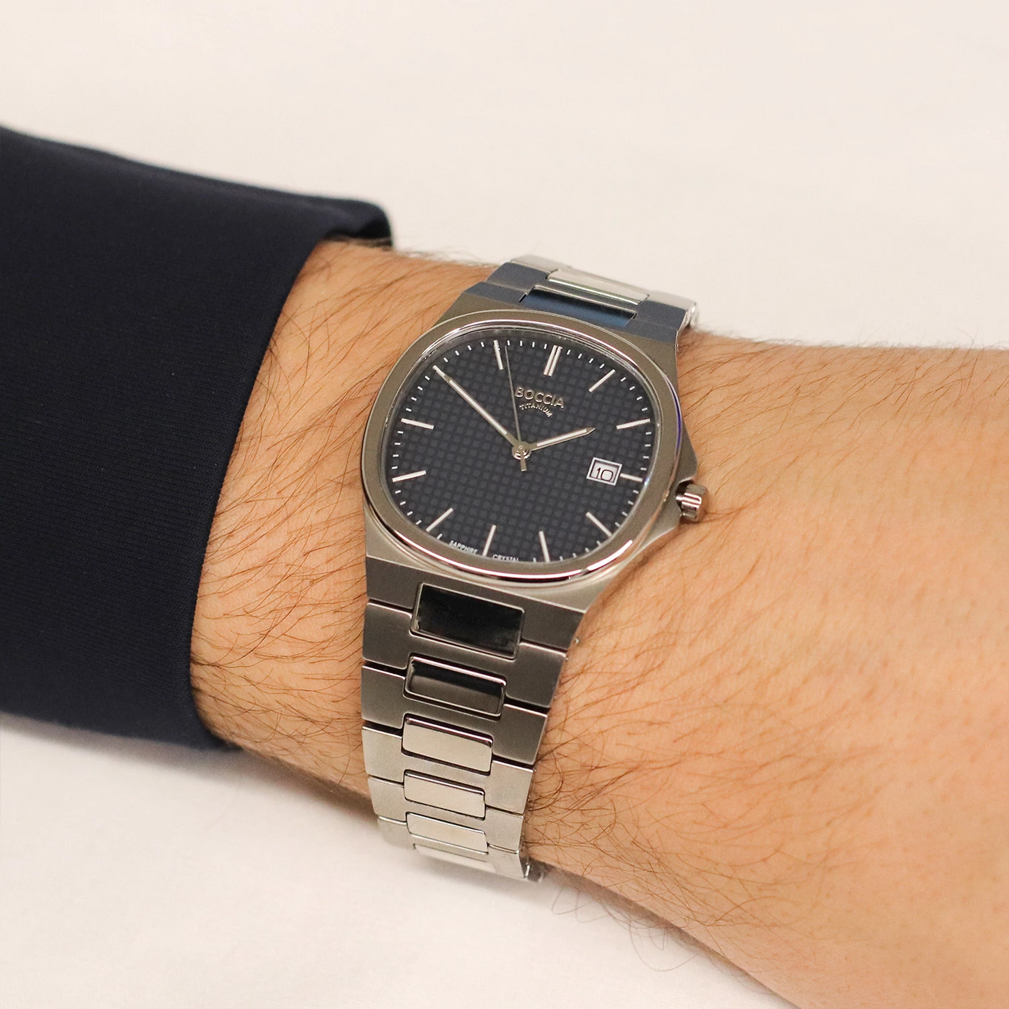 Boccia Titanium 3657-02 Heren Horloge 37 mm