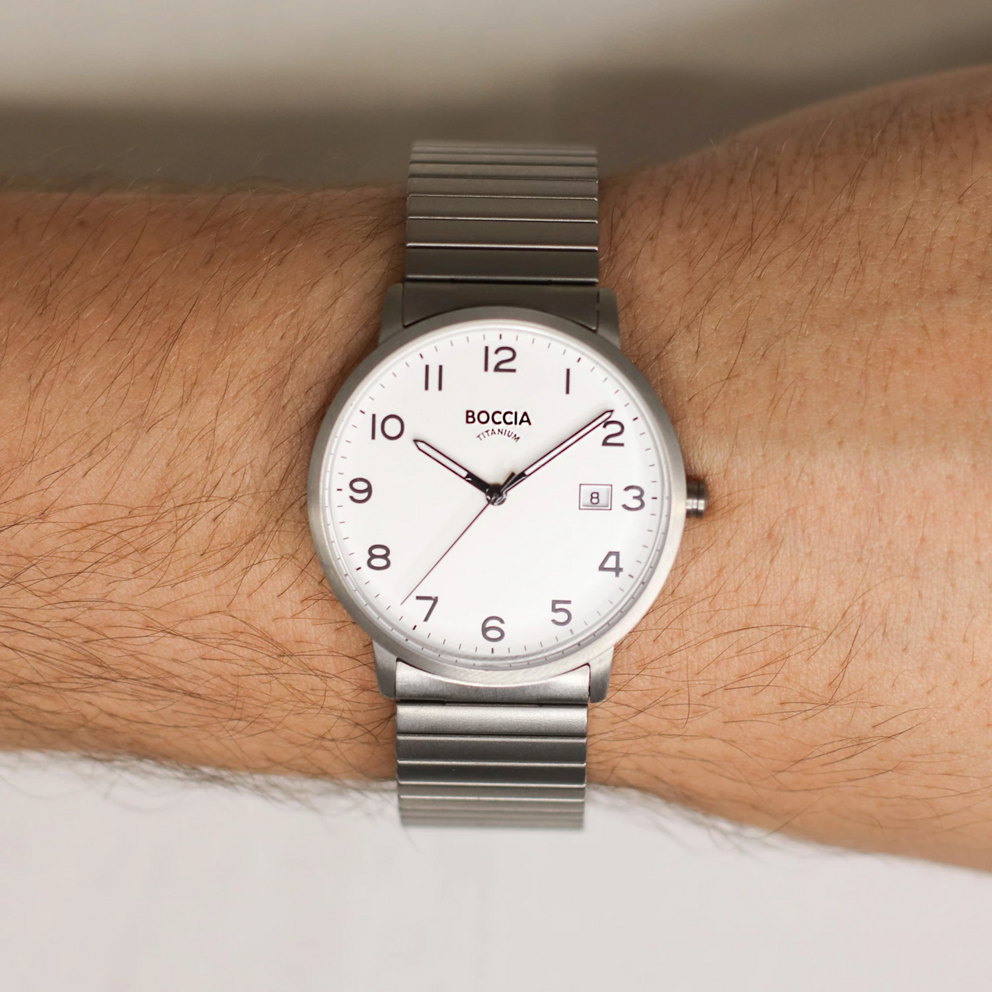 Boccia Titanium 3660-01 Heren Horloge