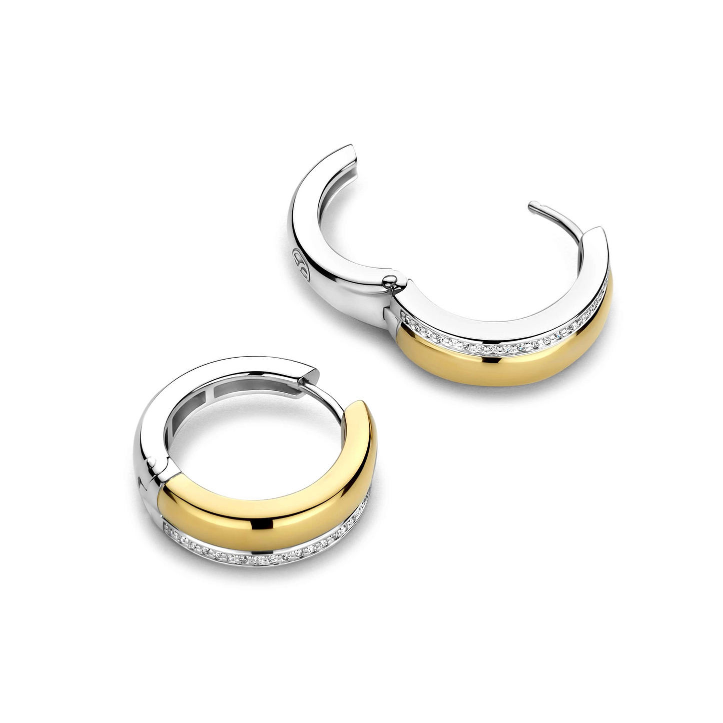 Bold Zirkonia Hoops