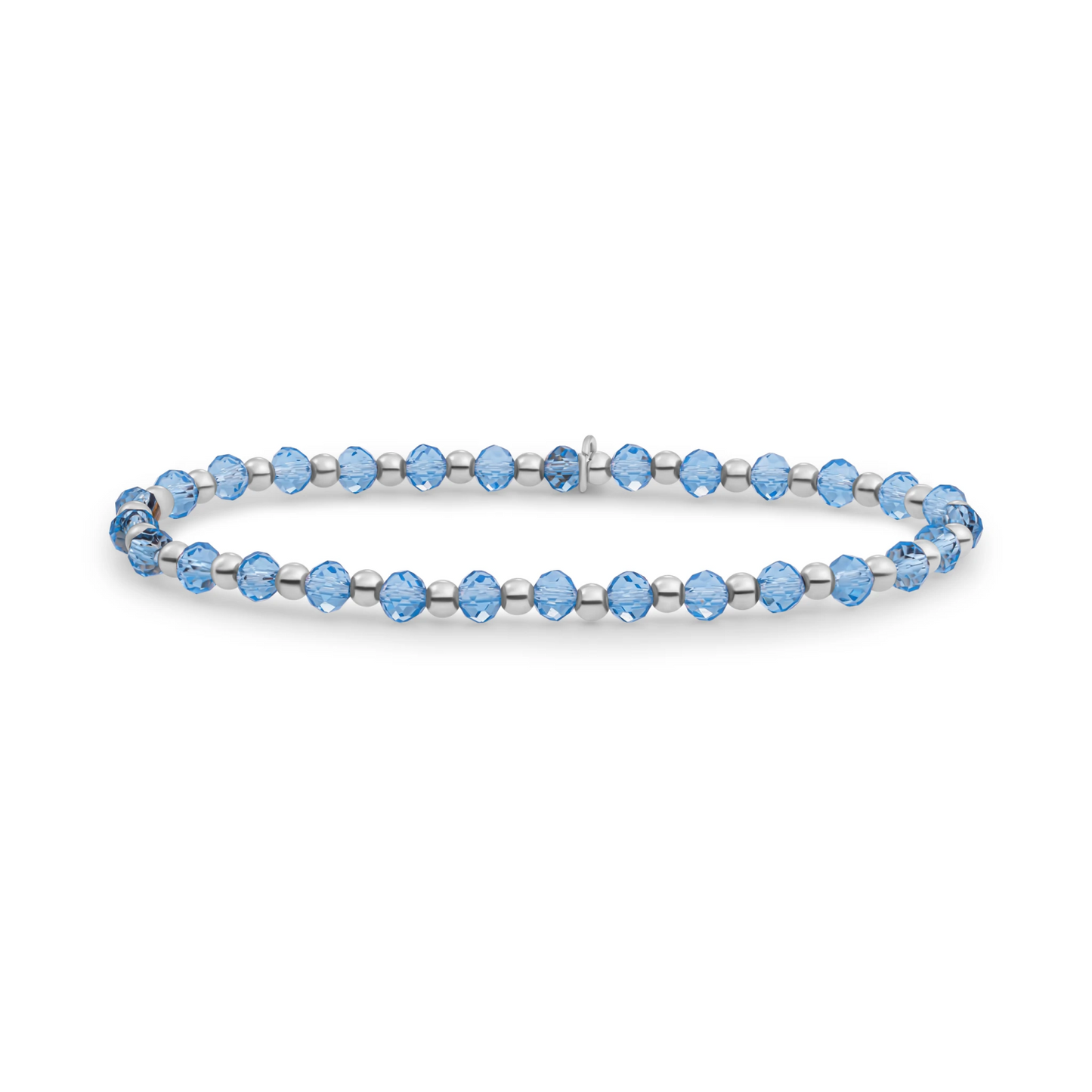 Bracelet | Aquamarine Interstellar - Silver 3mm