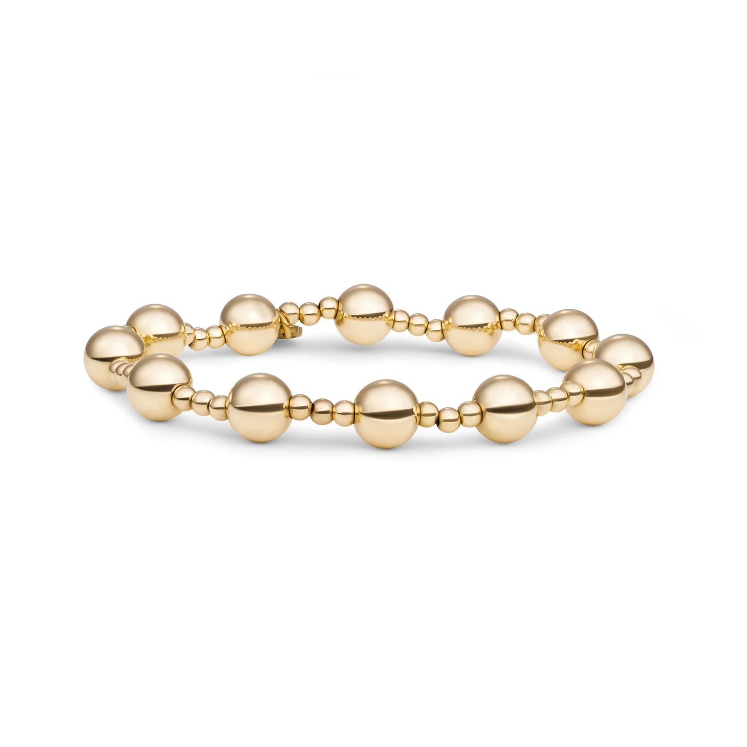 Bracelet | Bold Mix Gold - 8/3 mm