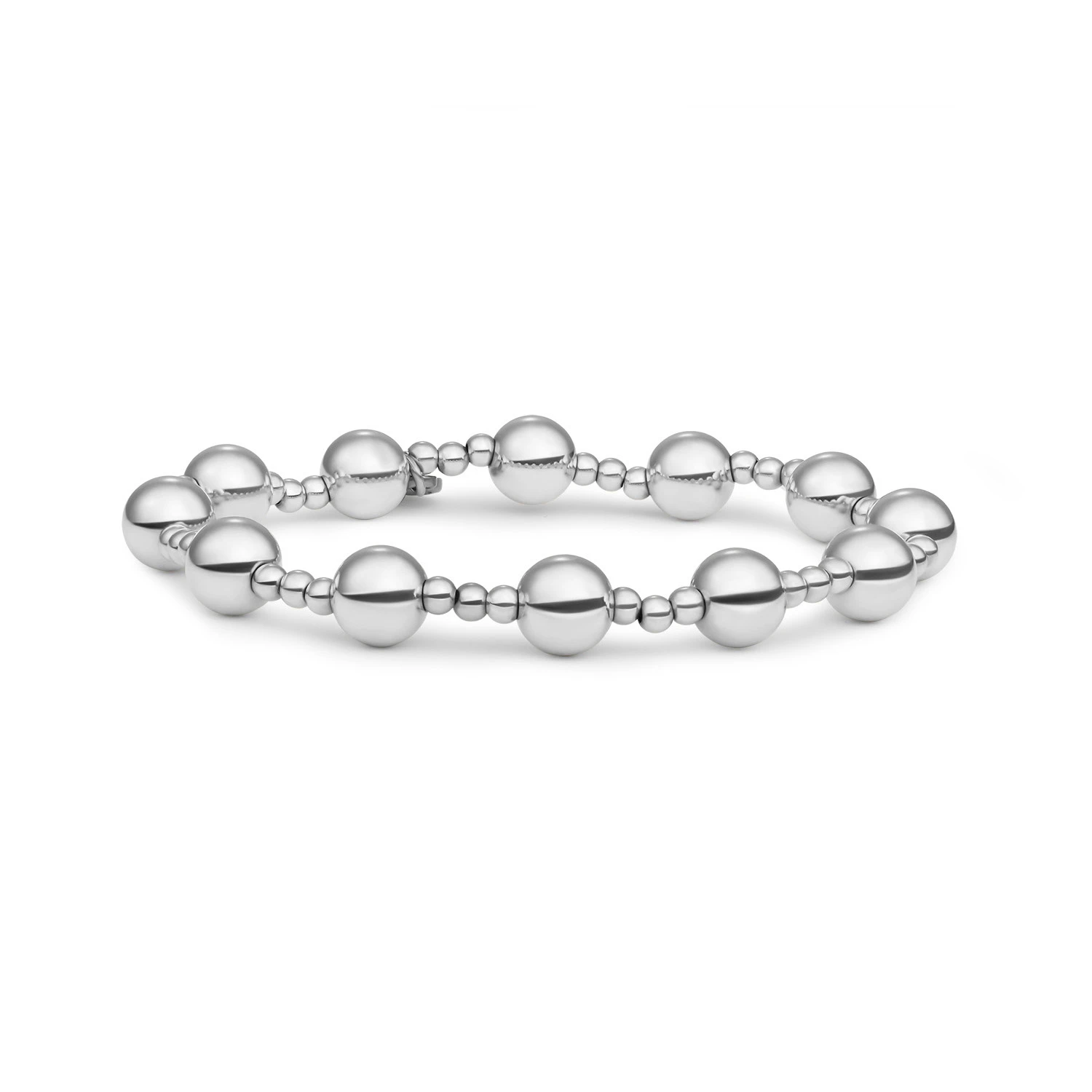 Bracelet | Bold Mix Silver - 8/3 mm