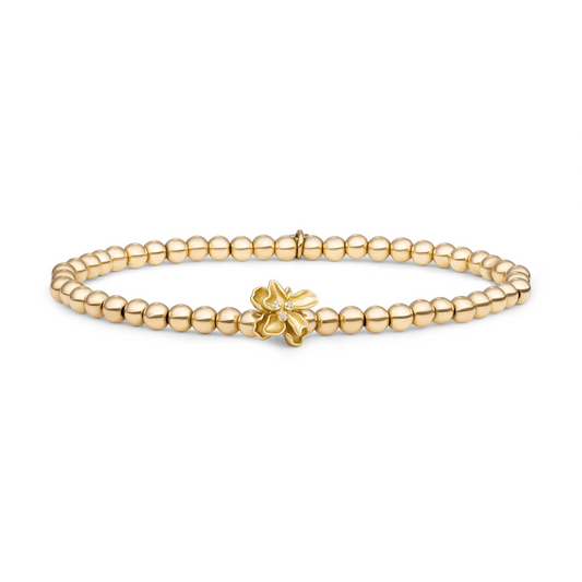 Bracelet | Botanic - Gold - CZ