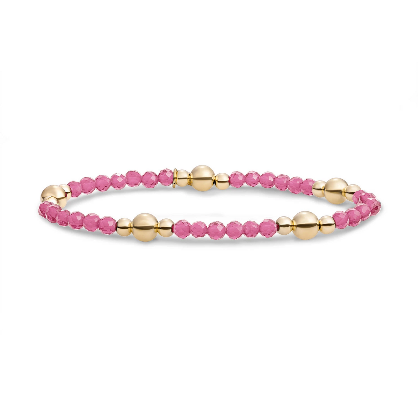 Bracelet | Candy Jade Bold Mix - Gold