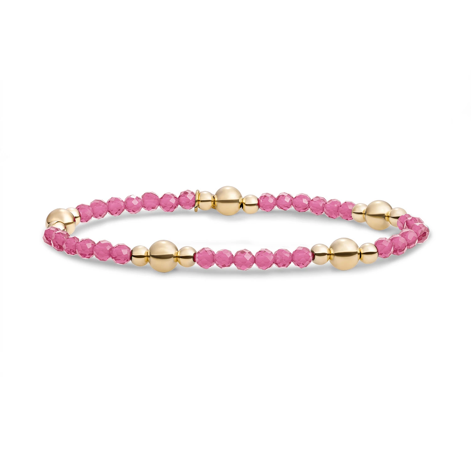 Bracelet | Candy Jade Bold Mix - Gold