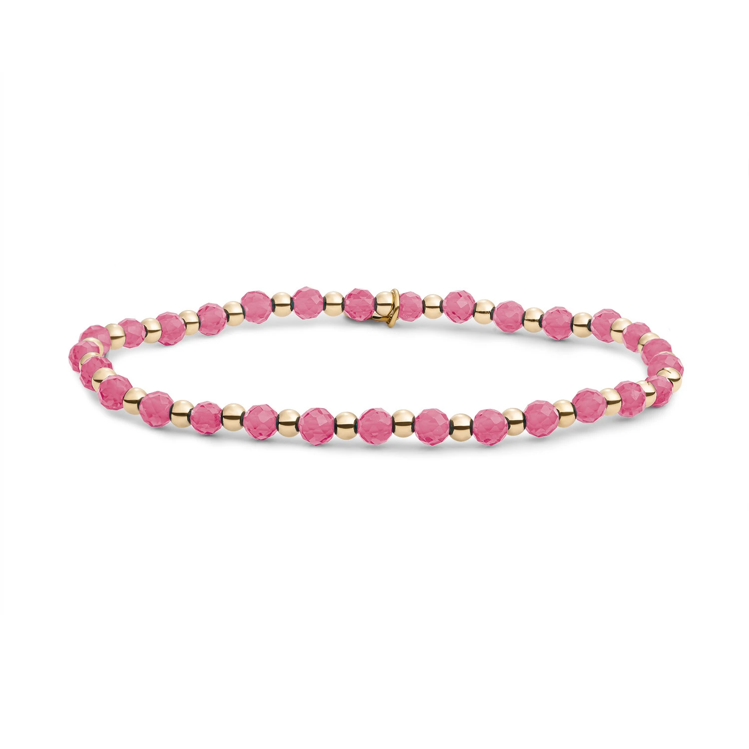 Bracelet | Candy Jade Interstellar - Gold - 3mm