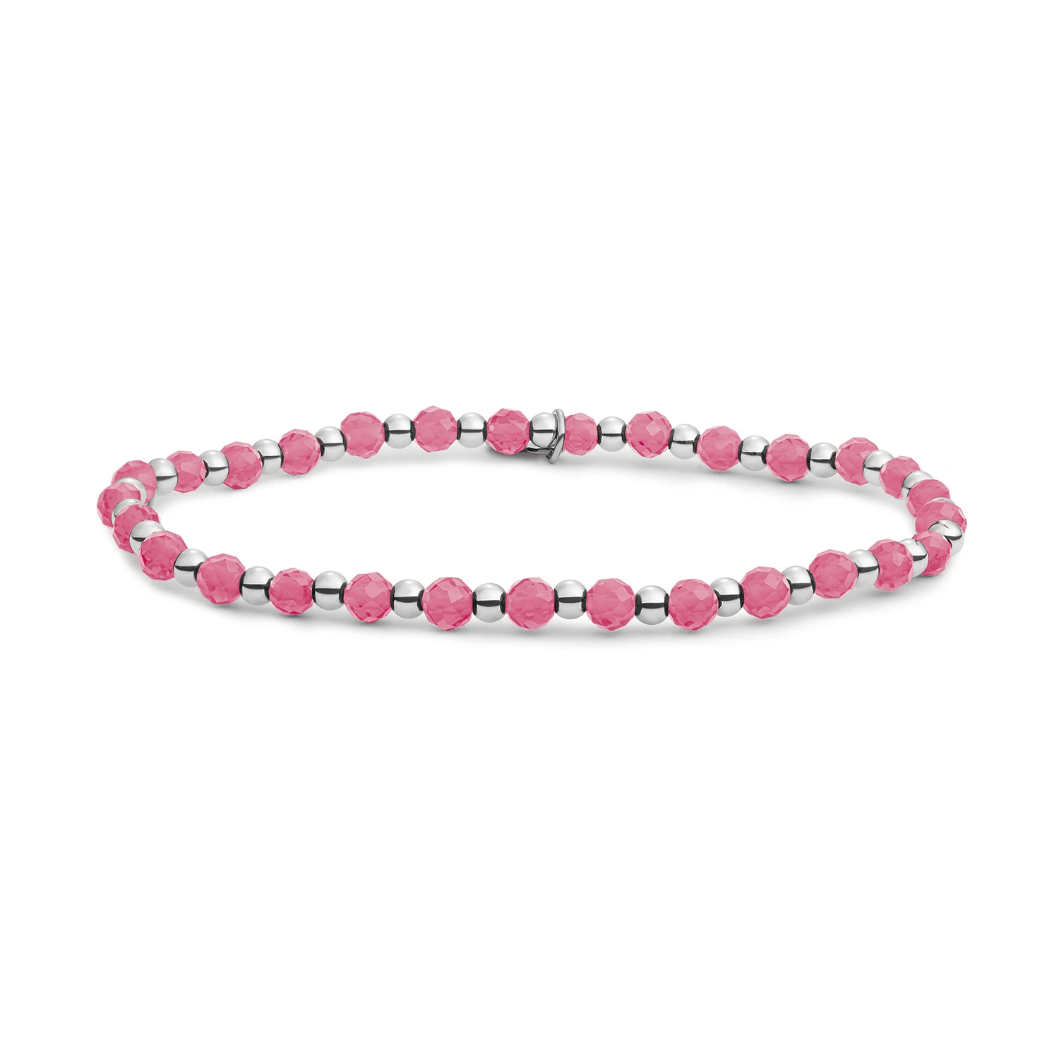 Bracelet | Candy Jade Interstellar - Silver - 3mm