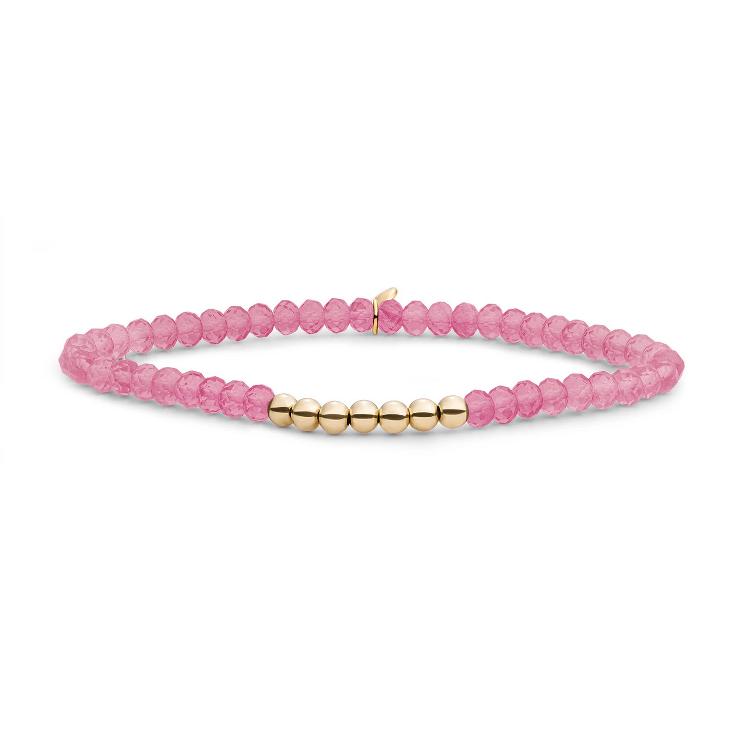 Bracelet | Candy Jade Reverse Universe - Gold - 4mm