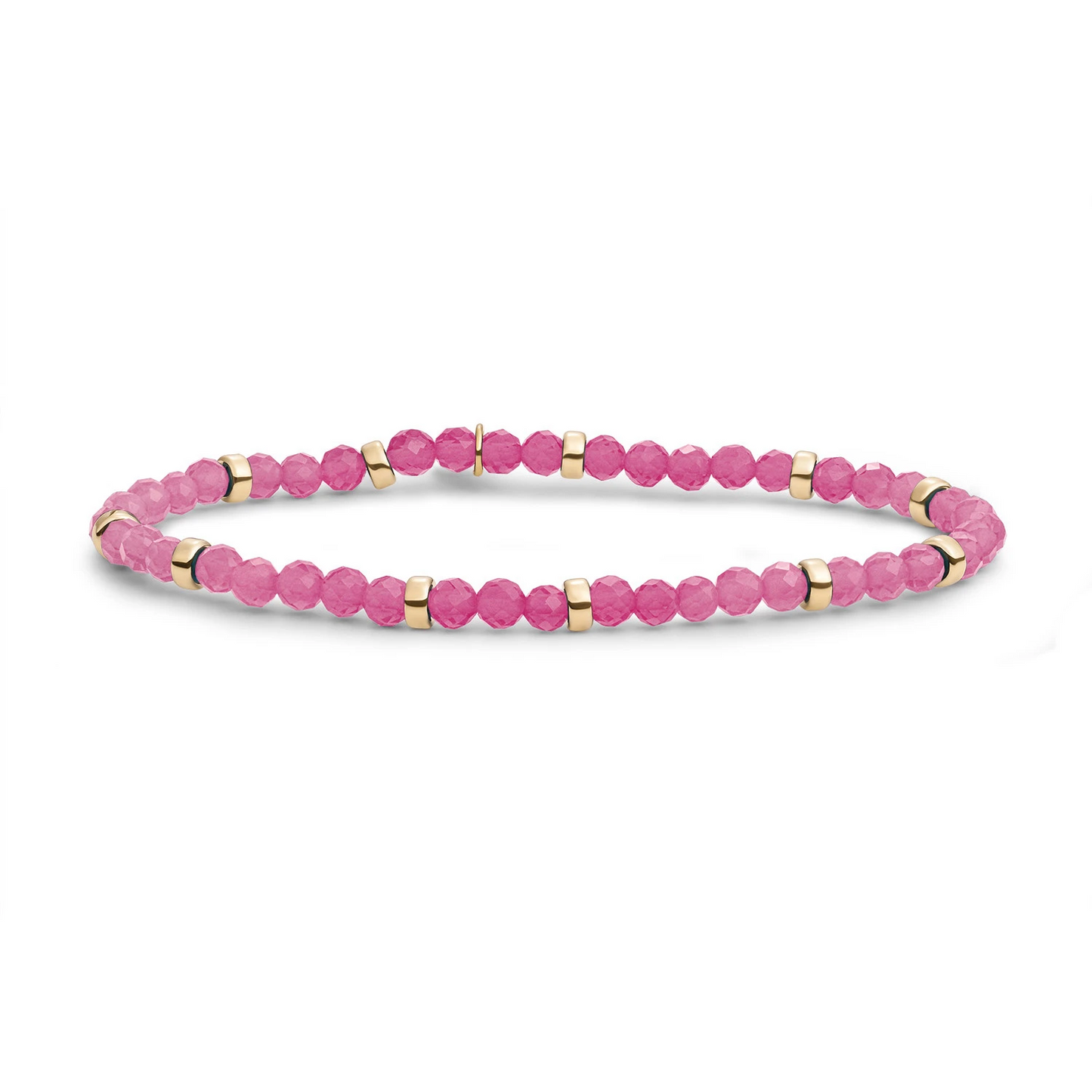 Bracelet | Candy Jade Roundel Interstellar - Gold