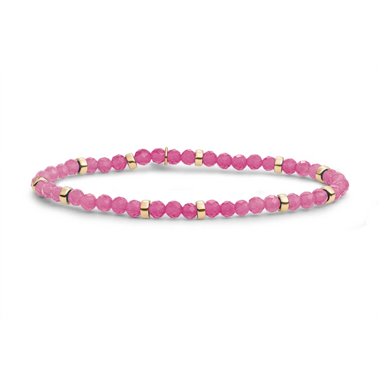 Bracelet | Candy Jade Roundel Interstellar - Gold