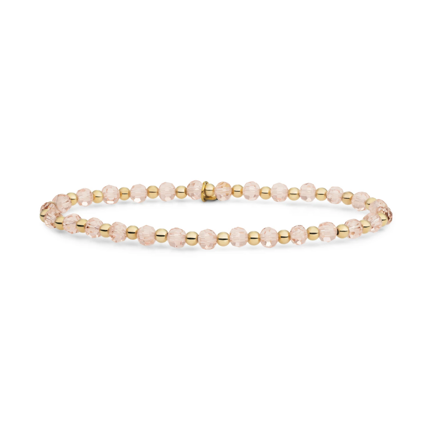 Bracelet | Champagne Quartz Interstellar - Gold 3mm