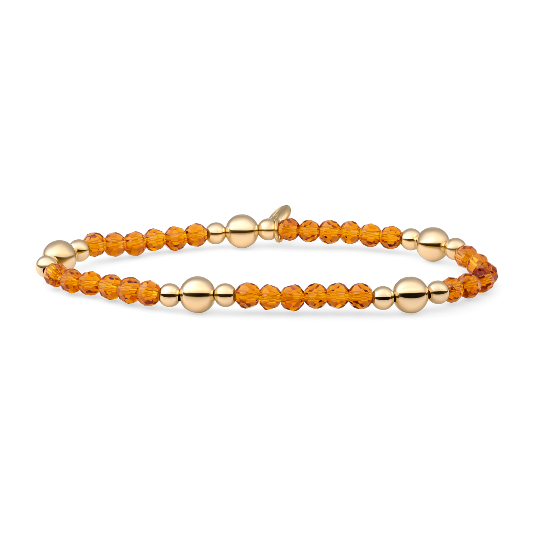 Bracelet | Citrine Quartz Bold Mix - Gold