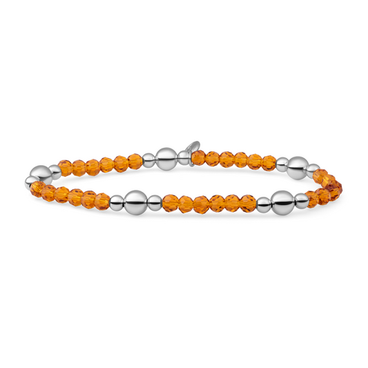 Bracelet | Citrine Quartz Bold Mix - Silver