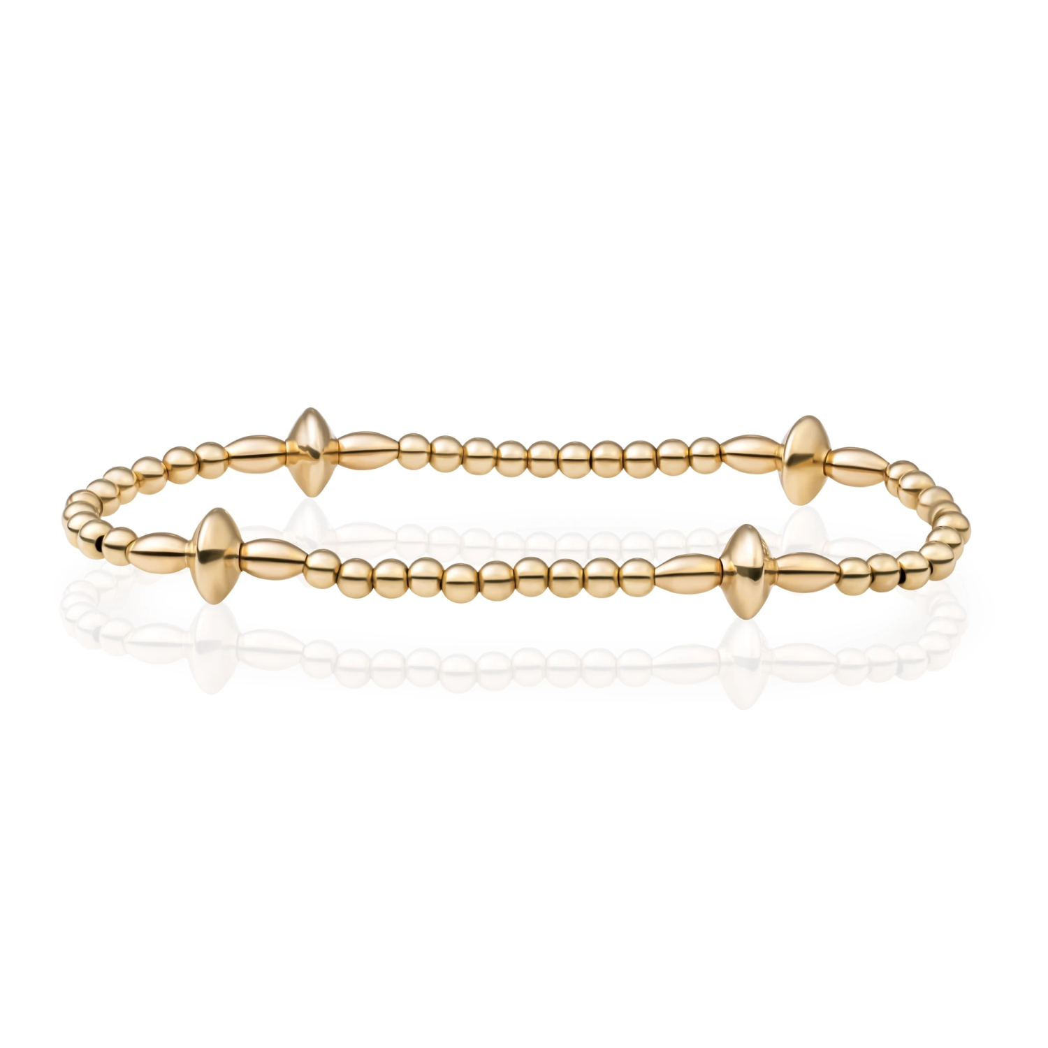 Bracelet | Cone Mix Gold