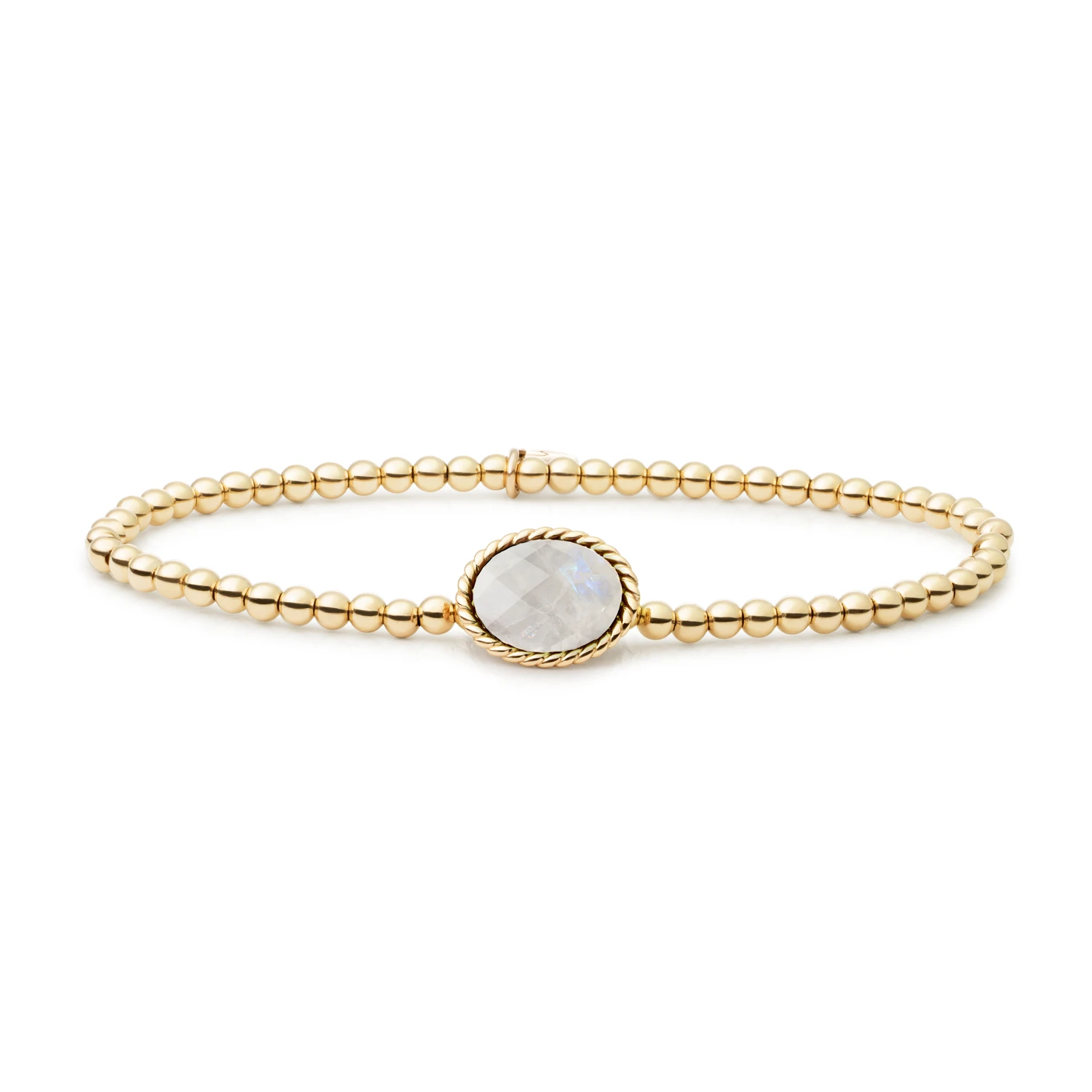 Bracelet | Gold - Moonstone Twist