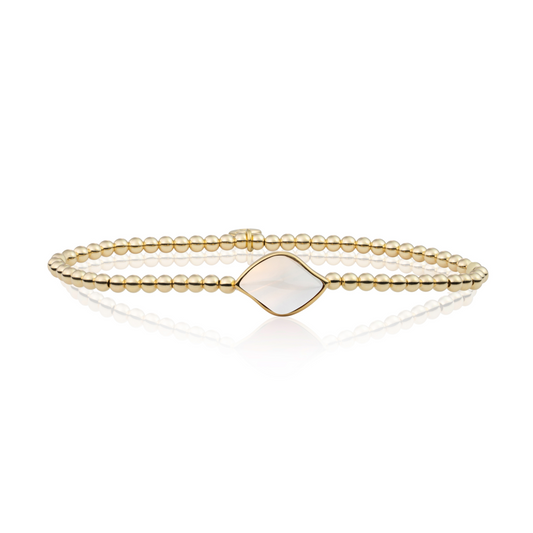 Bracelet | Gold - Opalite Blossom
