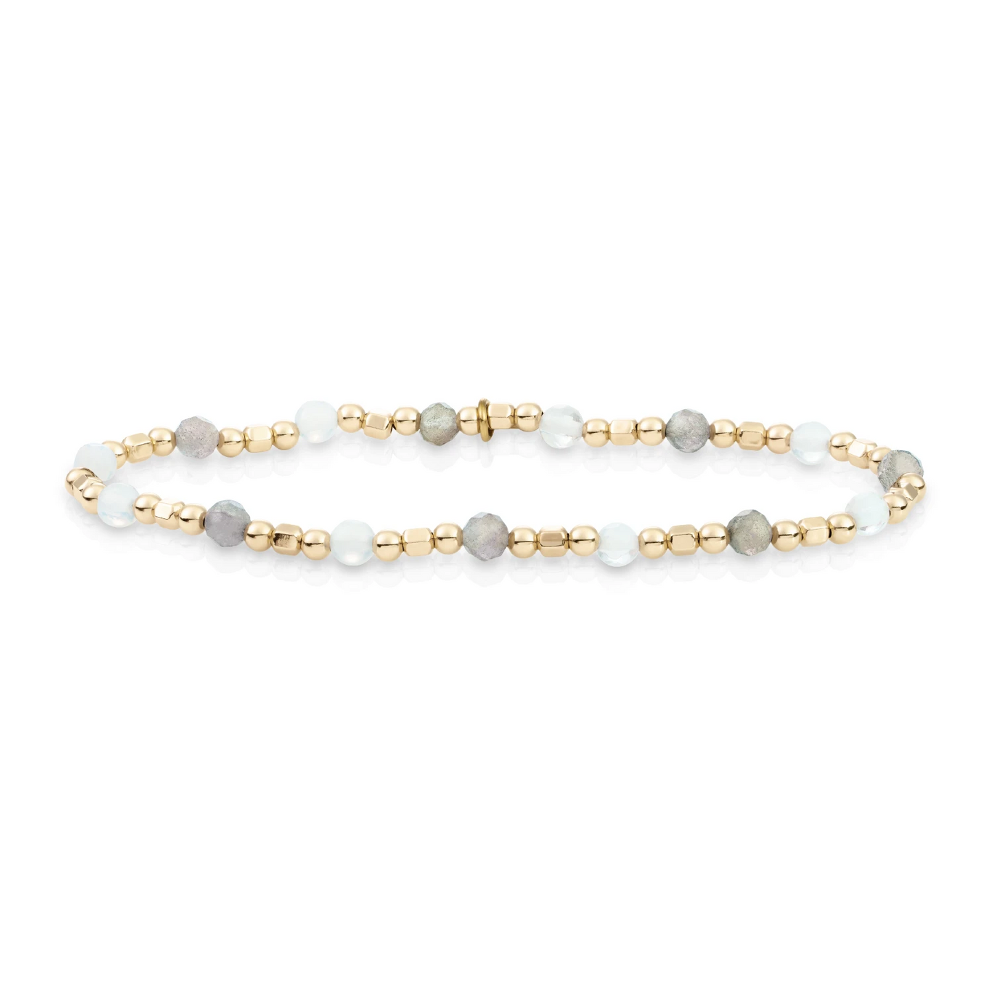 Bracelet | Gold - Opalite & Labradorite - Edge Mix