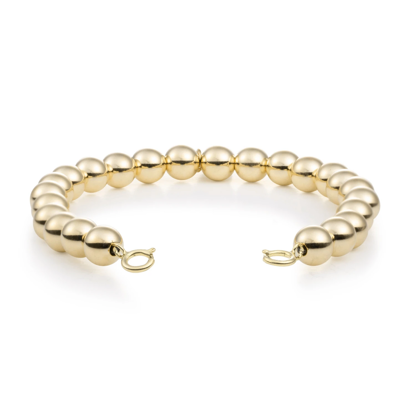 Bracelet | Gold Orbit Large (with clasps) - 6mm